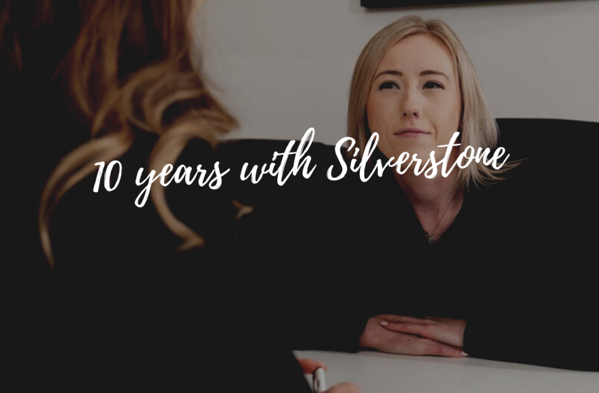 Aby Mason 10 Years with Silverstone